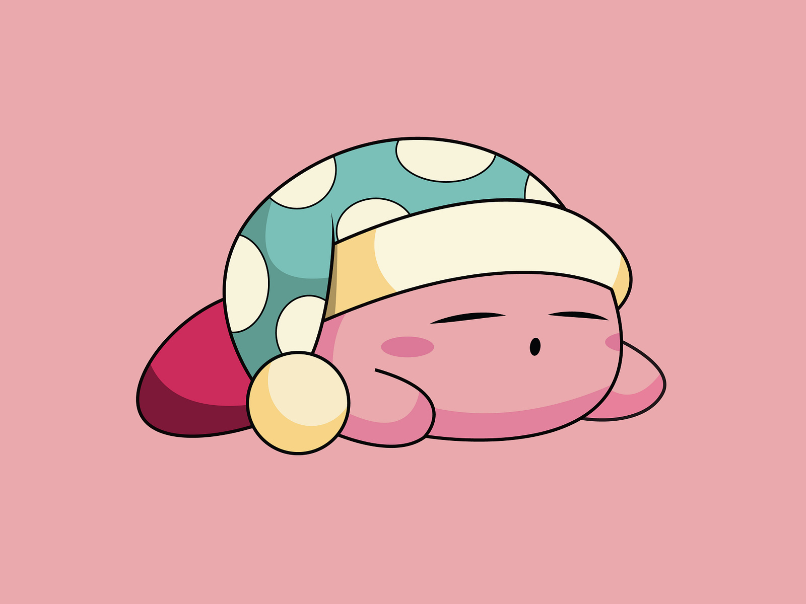Sleeping Kirby by Ismail Sahin on Dribbble