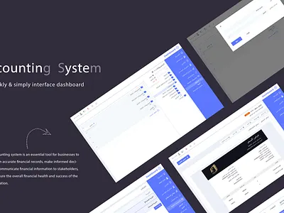 accounting system app design graphic design typography ui ux vector