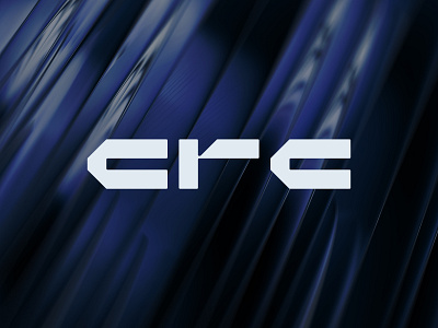 CRC Logo artificial intelligence blue brand brand identity branding futuristic graphic design logo logo design logotype minimal typography