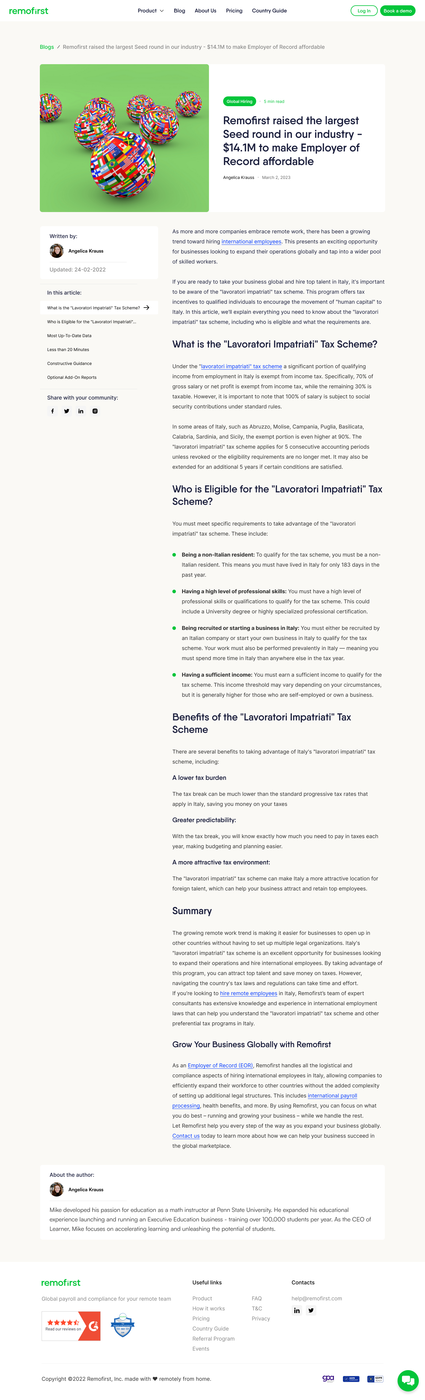 Remofirst - Blog Update adobexd animation app blog blog page code css design growth illustration logo marketing ui ux