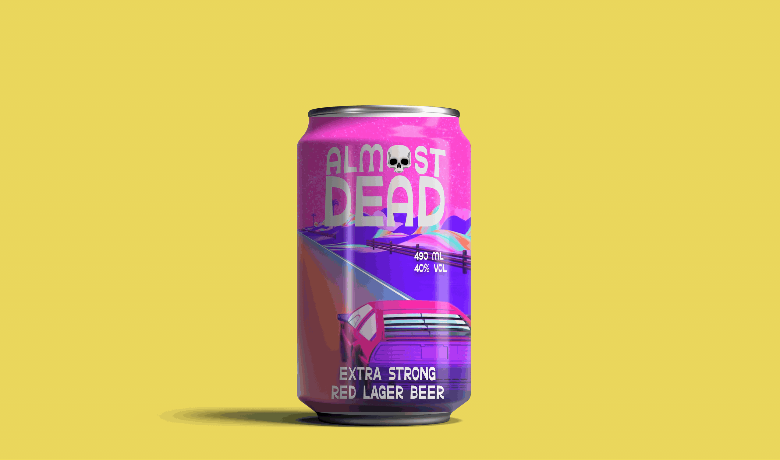 Almost Dead™ Beer animation branding design graphic design illustration logo social media ui ux vector