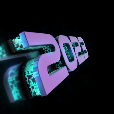 2023 3D text - after effect graphic design motion graphics