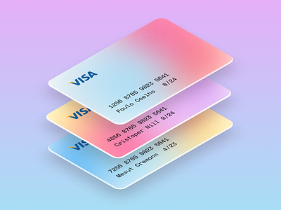 Credit Card Designs. card design credit card credit card design design figma gradient graphic design ill illustration mesh mesh gradients photoshop ui uiux ux