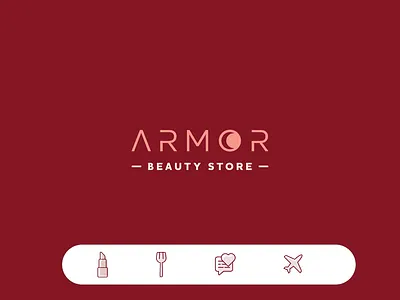 Armor - Beaty Store adobexd animation app beauty brand code css design fashion illustration logo store ui ux