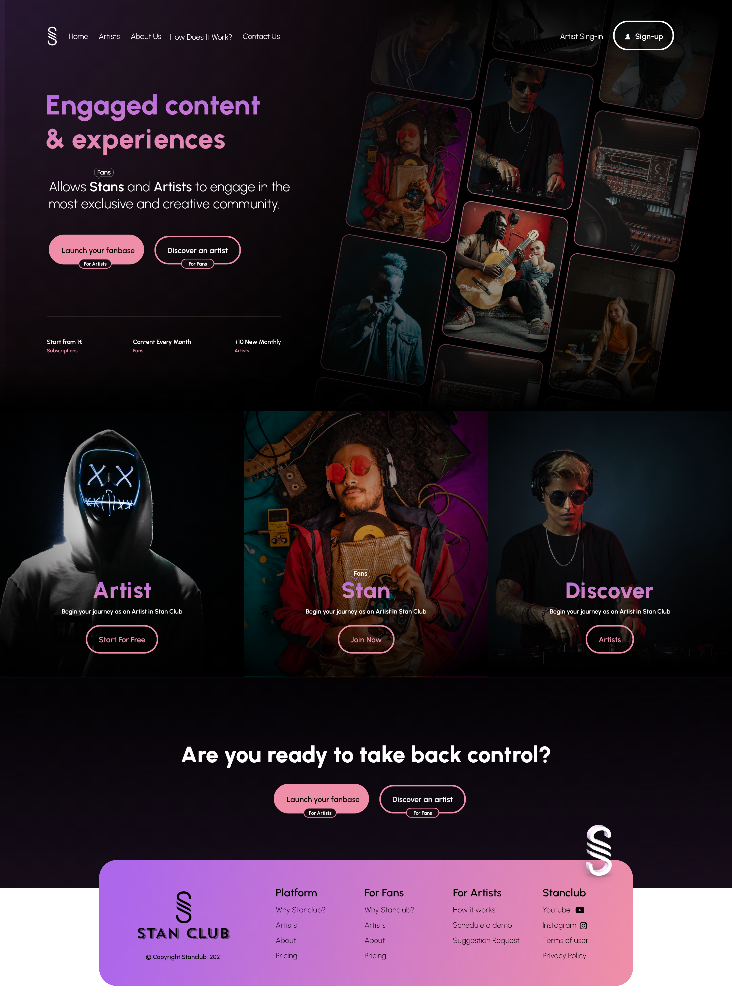 Example of Growth Focus Site   Saas, Ecommerce