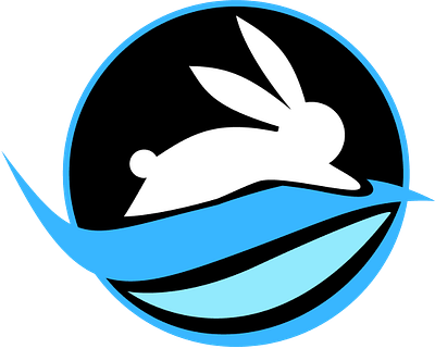 Fast Bunny fastbunny swim team visualdesign
