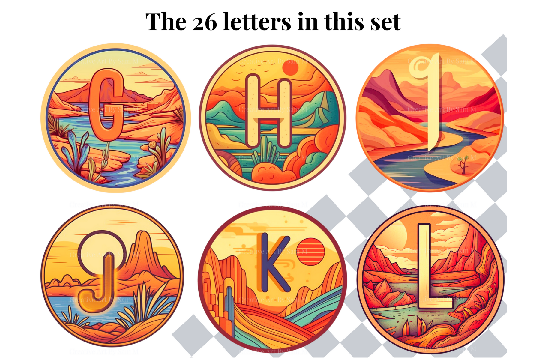 Set of 26 A to Z Alphabet Letters - Vintage Postage Stamp Theme by  Samantha-Anne Meyer on Dribbble