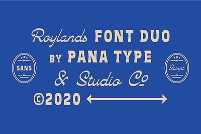 Roylands Font Duo design display font font font design handlettering illustration logo script font typeface design