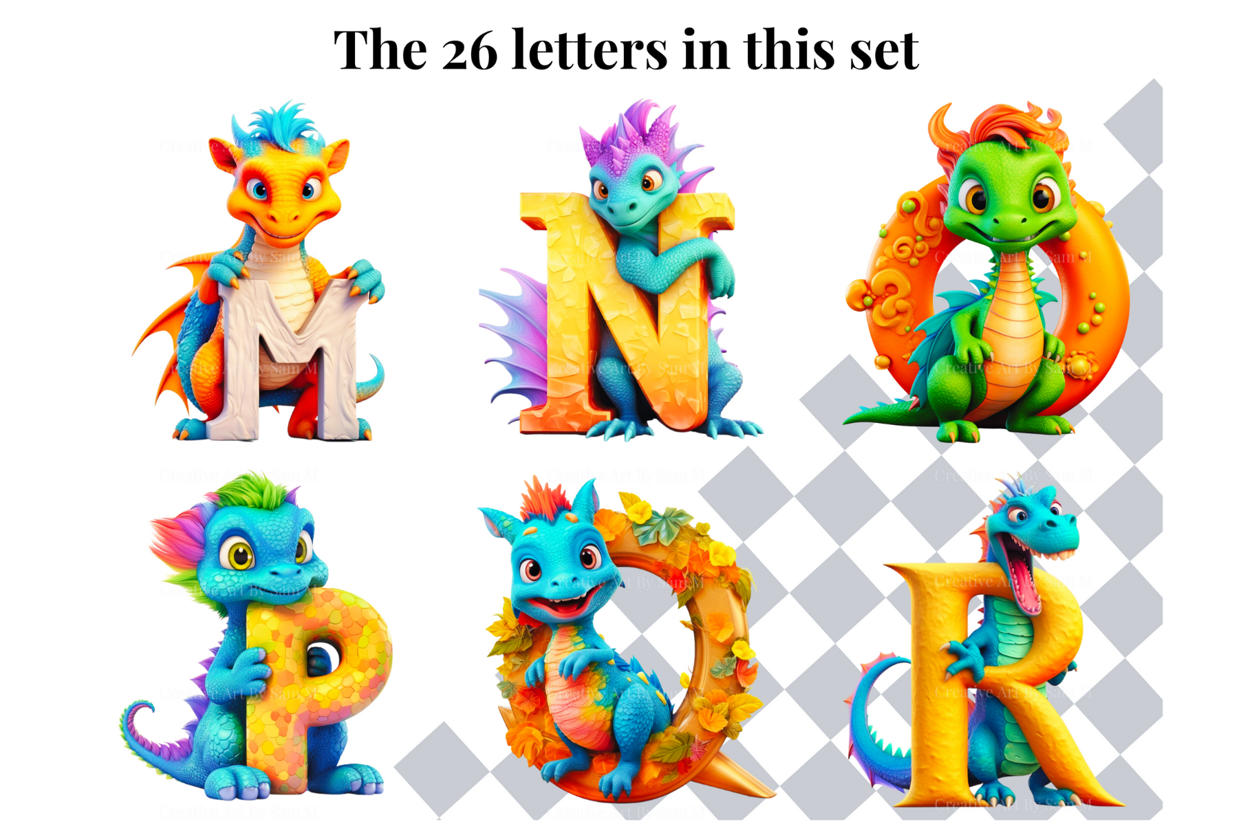 Letters of the alphabet Poster by brightestgalaxy