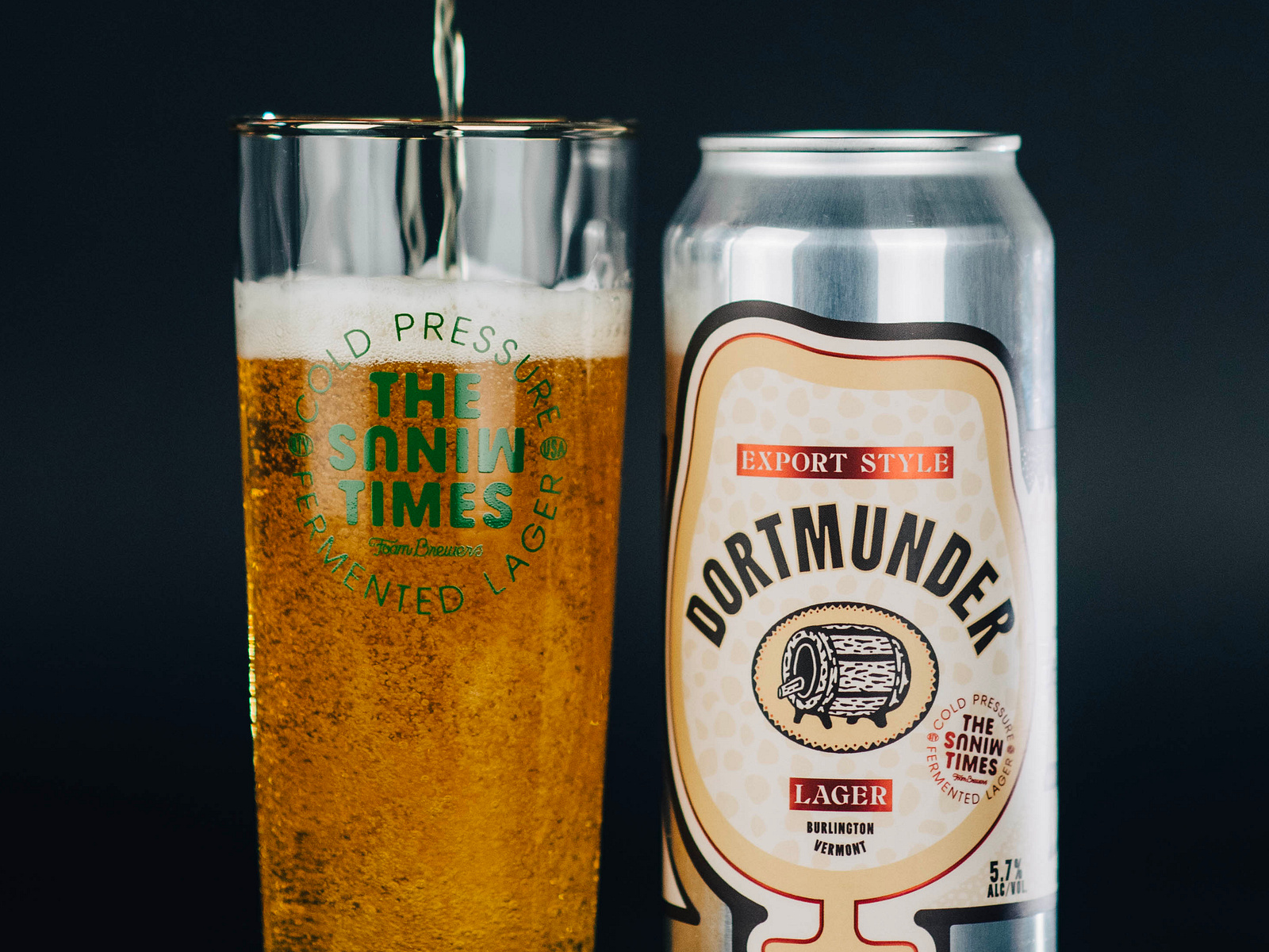 Foam Brewers Dortmunder Export Style Lager Label by Alyssa McCabe on