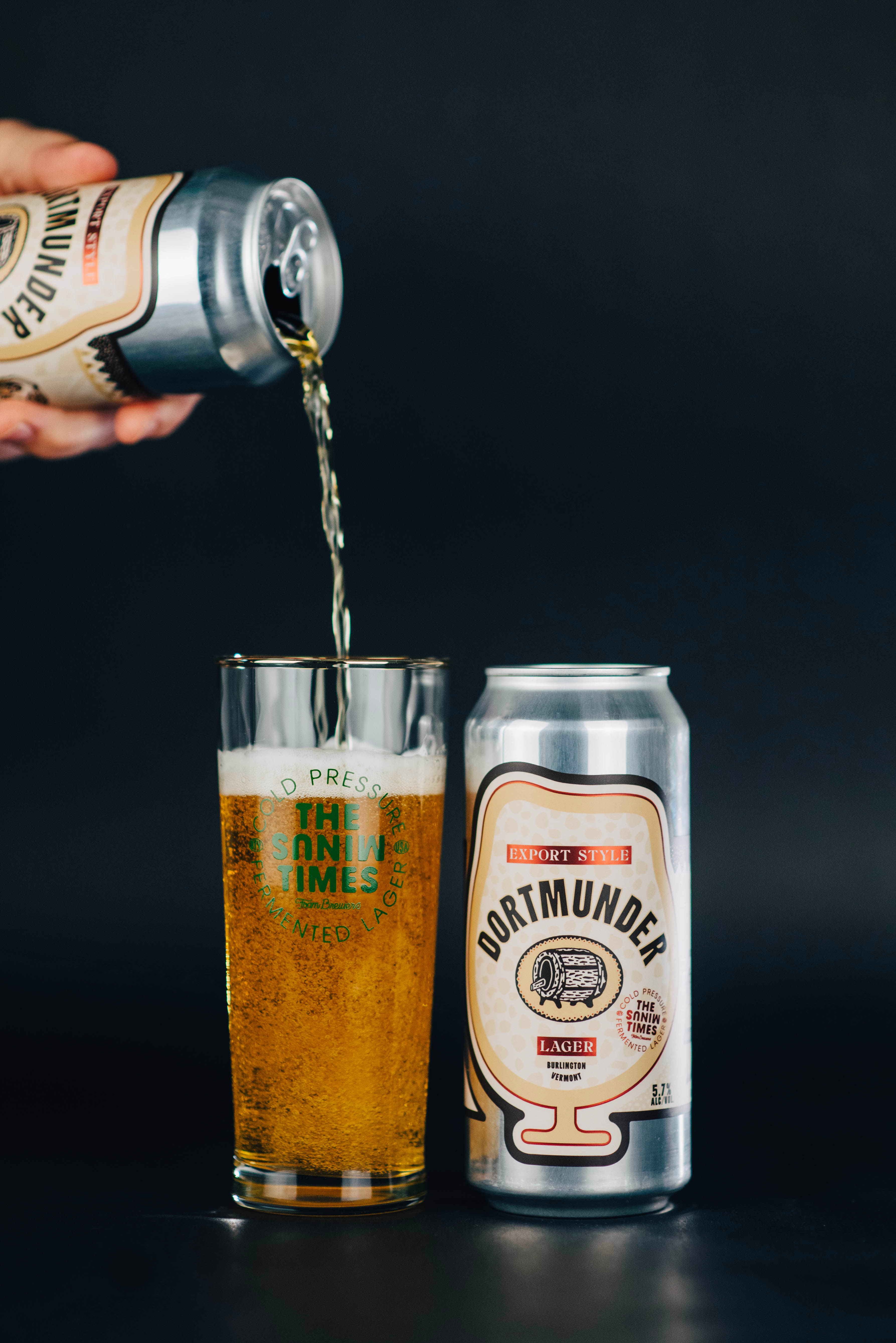 Foam Brewers Dortmunder Export Style Lager Label by Alyssa McCabe on