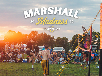 Marshall Madness Volleyball Event Branding brand collateral branding design designart graphic design logo