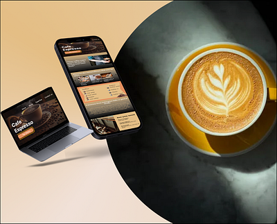 Website Design adobe adobe illustrator branding coffee cafe creativity design expresso figma graphic design ui ux