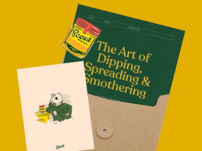 Scout: The Art Of Mustardry book boy scouts branding design editorial graphic design illustration midwestern mustard outdoors packaging retro survival guide type typography vector