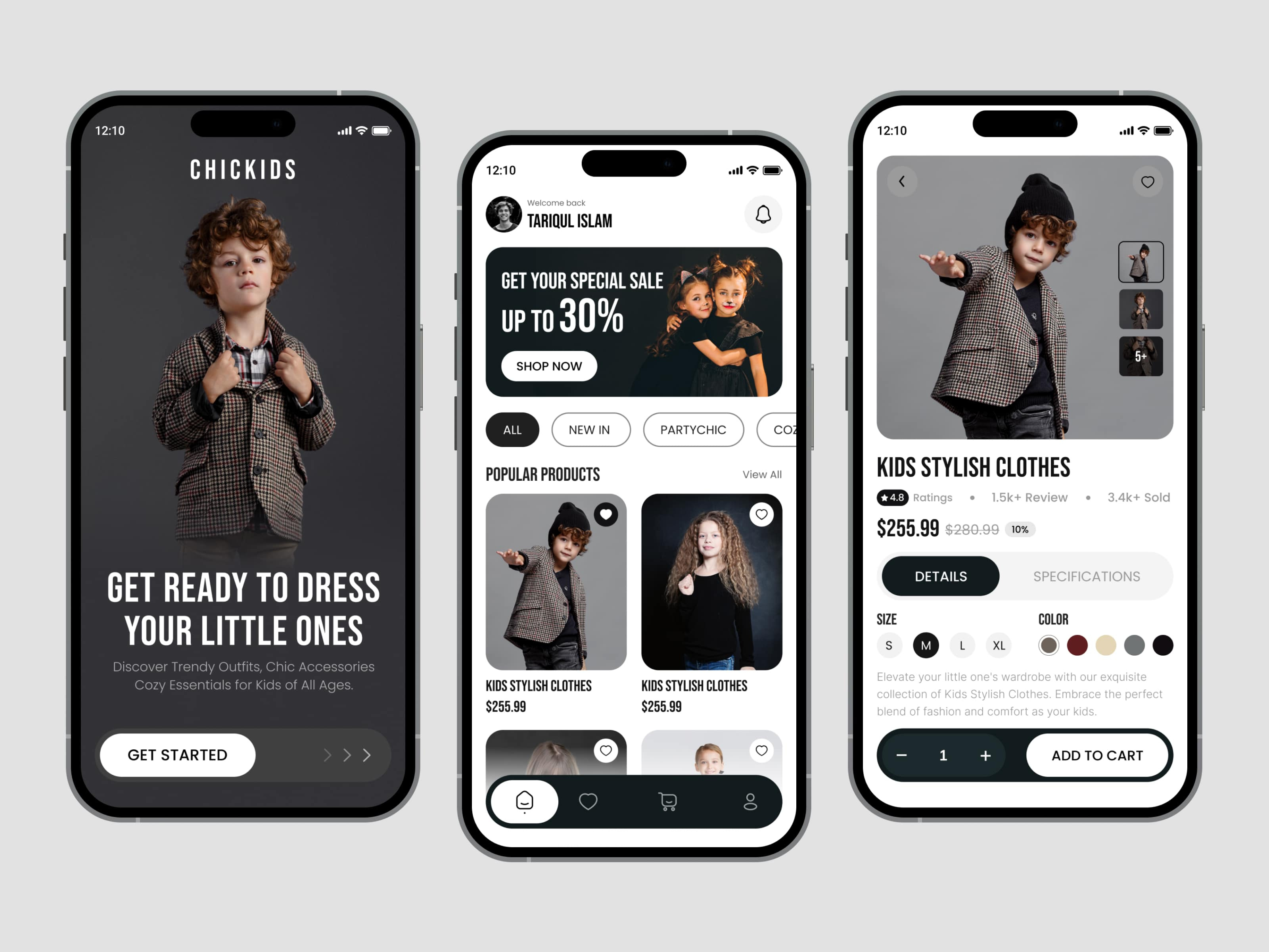 Example of Mobile App UI/UX Design | Ios & Android