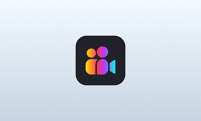 Movieoke Icon 3d animation app icon graphic design icon logo