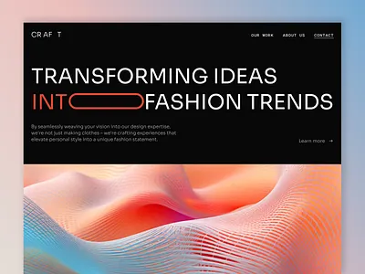 Clothes design | Craft brand branding clothes design design graphic design illustration logo merchandise style typography ui ux vector waves photo web design