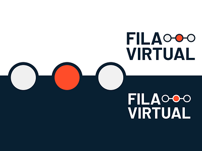Logotipo Fila Virtual design frontend illustration landing design logo logos logotipo logotype ui