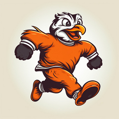 Puffins Mascot animal athletics design identity illustration puffins retro school mascot sports sports design teams vintage
