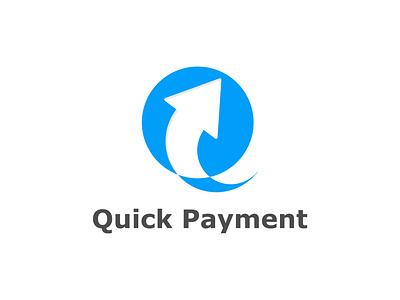 Q letter, payment logo a b c d e f g h i j k l m brand identity creative logo design graphic design illustration logo logo design minimal logo modern logo n o p q r s t u v w x y z payment icon payment logo q letter mark quick payment logo unique logo