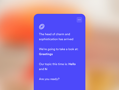 AI Chat Full Screen ai animation app app design branding design full icon language learning logo screen simple text typing ui ux