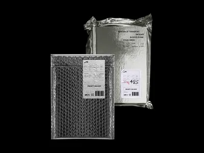 package 3d black branding graphic design logo package white