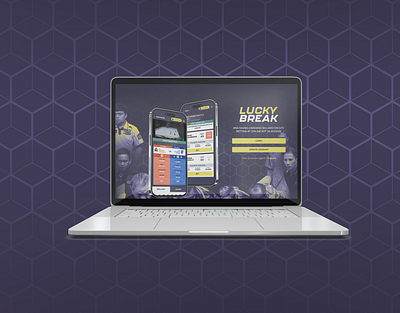 Lucky Break Desktop Landing Page design graphic design ui ux