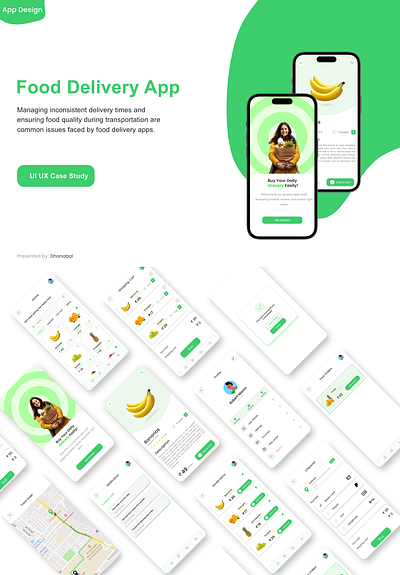 Grocery App UI UX Case Study case study design f figma illustration ui ui ux ux case study