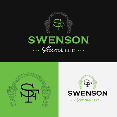 Swenson graphic design illustration logo