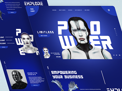 AI Landing Page ai artificial design intelligence interface landing landing page minimal popular shot tech ui ui design uidesign visual web web design web site website website design