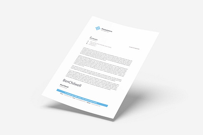 Modern Letterhead business