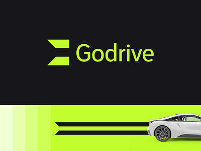 Godrive - Logo Design adobe adobe illustrator brand brand design brand identity branding business clean concept design designer flat icon logo logo design minimal mopdern