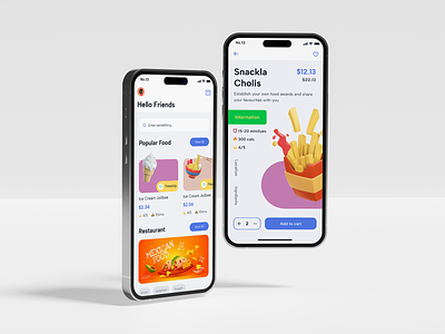 Tramkam Food & Drink KIT app design drink food kit mobile template tramkam ui