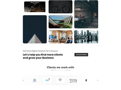 Business landing web page, Website design design figma ui uiux webdesign