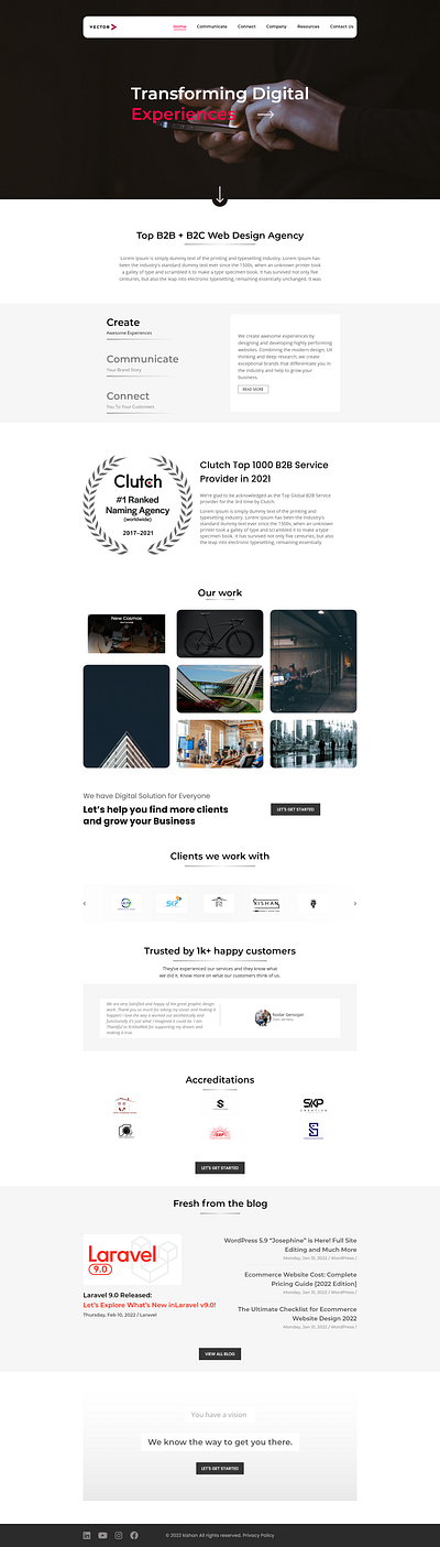 Business landing web page, Website design design figma ui uiux webdesign