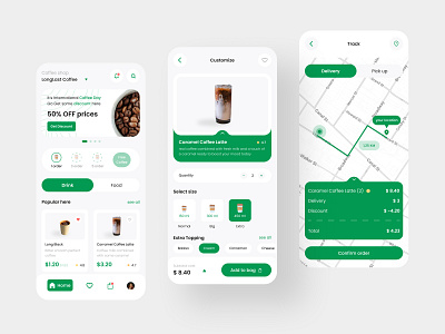 Coffee Shop App by David Satria on Dribbble