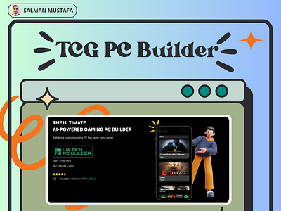 TCG Gaming PC Builder - The Ultimate Guide for Aspiring Gamers​​ builder columns cross platform dark mode feed flutter game games gaming pc pc builder pc maker pc simulator play rows simulator tcg ui ux web