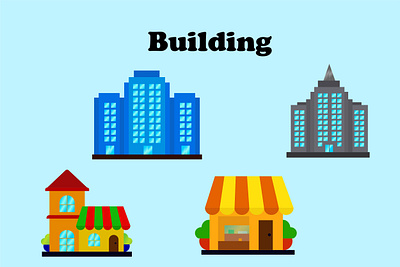 Buildings building buildings design digital furniture graphic design icon illustration vector