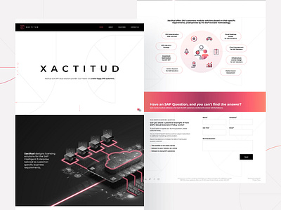 XACTITUD - SAP cloud provider adaptive design mobile ui ui design ux webdesign