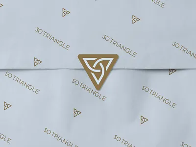 So Triangle Logo branding dessert food logo packaging so triangle