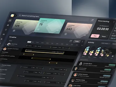 Management Tasks Activity Dashboard 3d agency analytics blue chat dashboard data design digital agency graphic design infographic interface management pink tabs tasks ui ui trends ux visualization