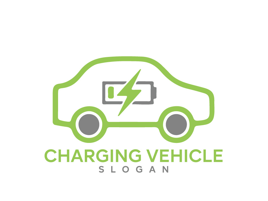 Charging Vehicle simple logo and Combine car logo design by MOSTAFA ...