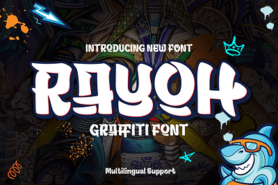 RAYOH – Display Graffiti Font headline