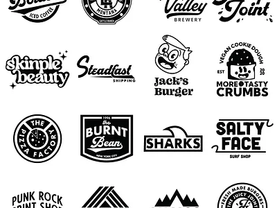 Logofolio 2023 badge design brand design brand identity brand identity design brand mascot branding design graphic design illustration logo logo design logobadge logotype retro logo type design typography vector vintage logo visual identity wordmark