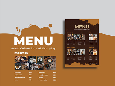 Coffee Hub Menu Design coffee coffeehubmenu graphicdesign inovatit menudesign unleashcreativity unlocksuccess