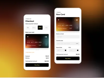 Daily UI #002. Сheckout app checkout daily ui dailyui dailyuichallenge ui ux web design