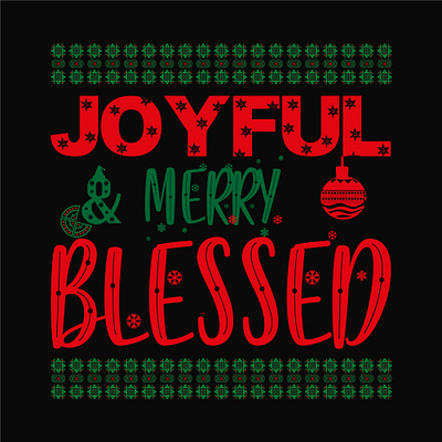 Joyful merry and blessed