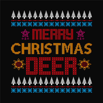 Merry Christmas deer