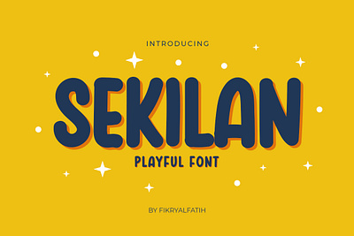 Sekilan - Playful Font kids