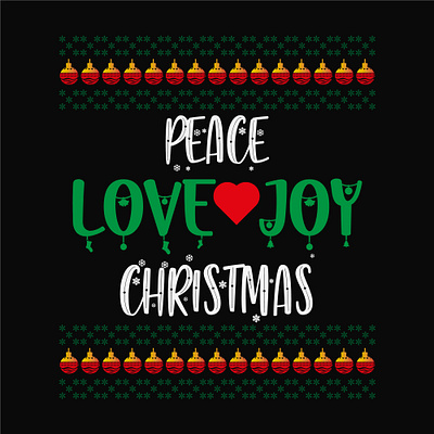 Peace love joy Christmas